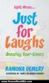 Humour Book Review: Light Verses . . . Just For Laughs: Amusing Four-Liners by Ramona Demery