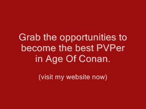 GameTag.com - We Buy and Sell Age of Conan Accounts - PVP Guide For You