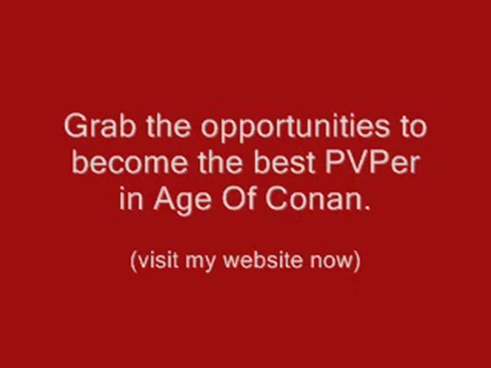 GameTag.com - We Buy and Sell Age of Conan Accounts - PVP Guide For You