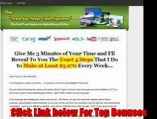 StepByStepCashSystem.com | Step By Step Cash System Review + Bonus