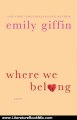 Literature Book Review: Where We Belong by Emily Giffin