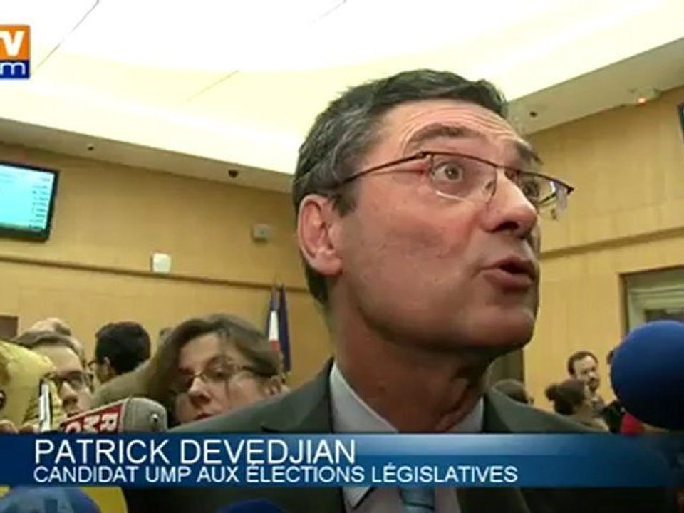 Législatives partielles : Patrick Devedjan, presque dans un fauteuil