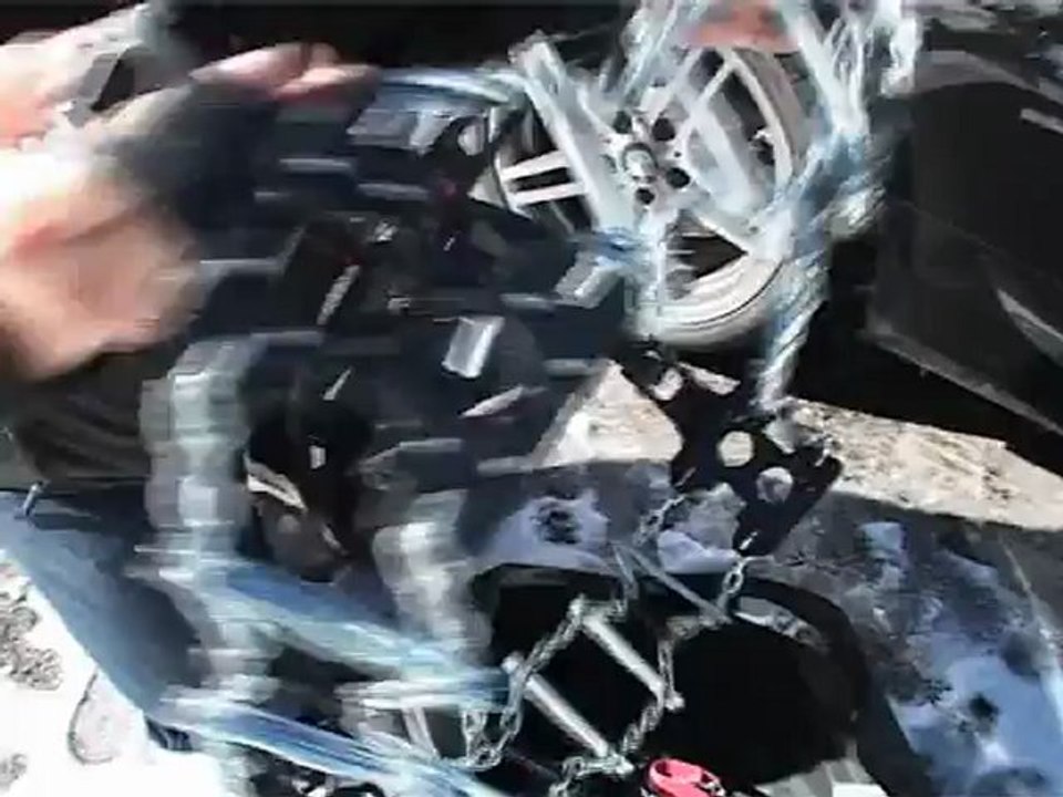 POLAIRE Trak Auto : passanger car snow Chain fiting - Chaine à neige tourisme montage