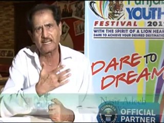 Nasir Adeeb Appreciation Punjab Youth Festival 2012