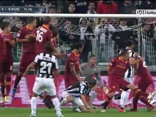 Juventus 4 - 1 Roma 29-09-2012: 1-0 Goal Pirlo (HD)