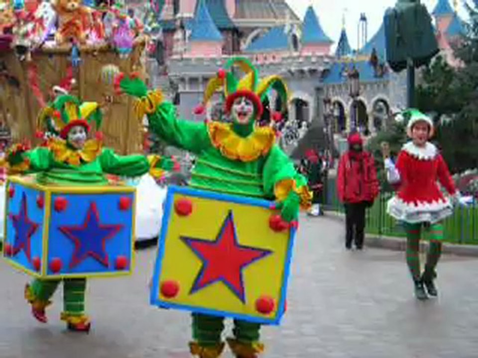 La cavalcade du père Noël