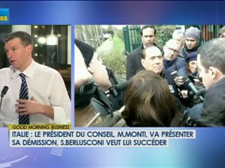 10/12 BFM : La Chronique de Nicolas Doze - Italie : la démission de Mario Monti