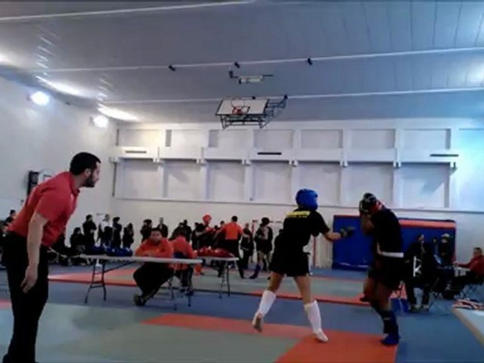 Huitième de finale chpt IDF cadets -74 kg