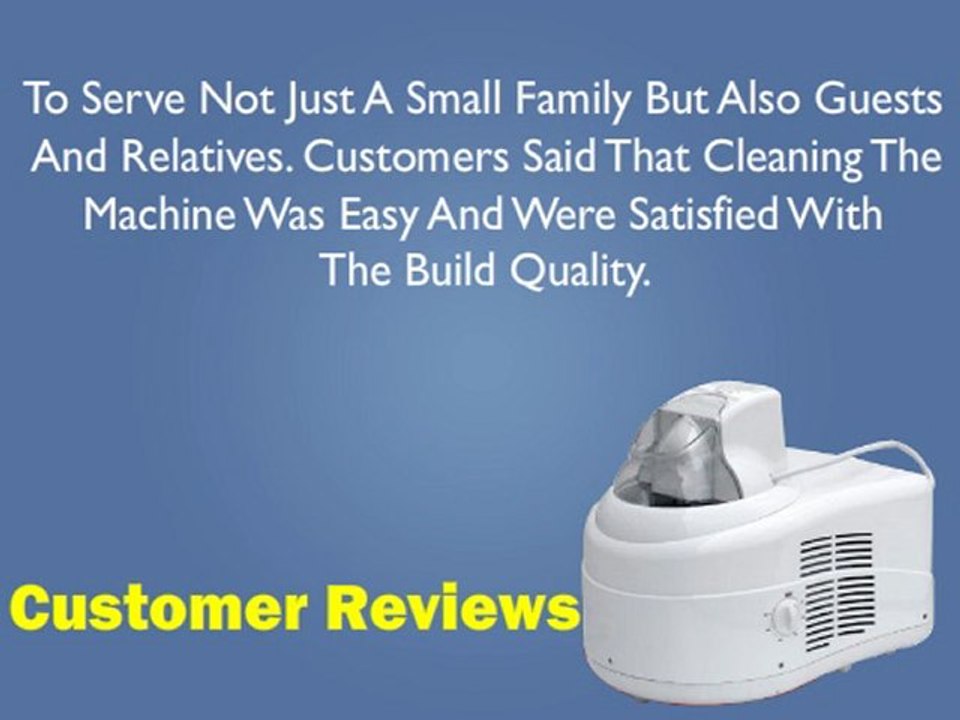 Secura Ice Cream Maker With Self-Refrigerating Compressor Review