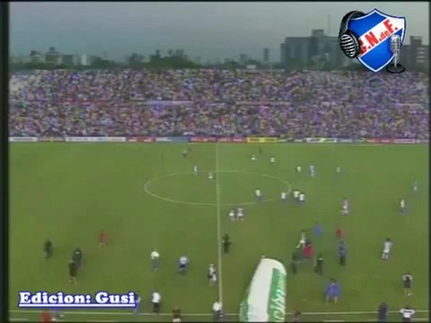 Goles de Nacional 1 vs. 0 Wanderers Apertura 2012