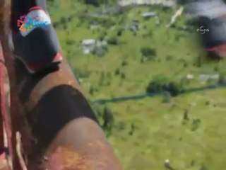 Ukraynalı örümcek adamdan nefes kesen hareketler