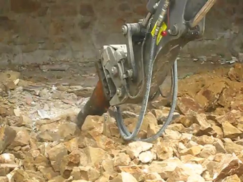 Travaux aux Baraques   La cour