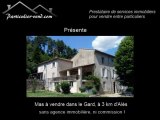 Maison a vendre entre particuliers dans le Gard