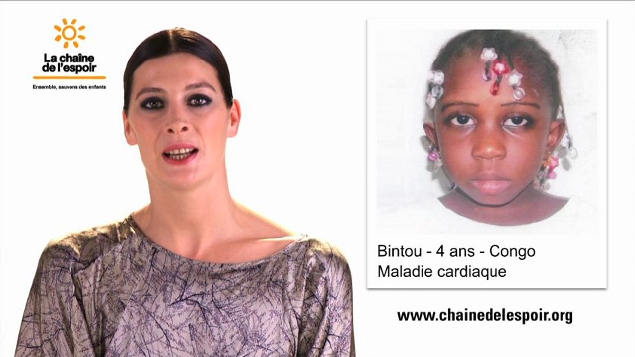 Marie-Agnès Gillot se mobilise pour La Chaîne de l'Espoir