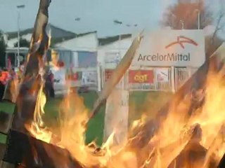 Journée de colère chez Arcelor Basse Indre