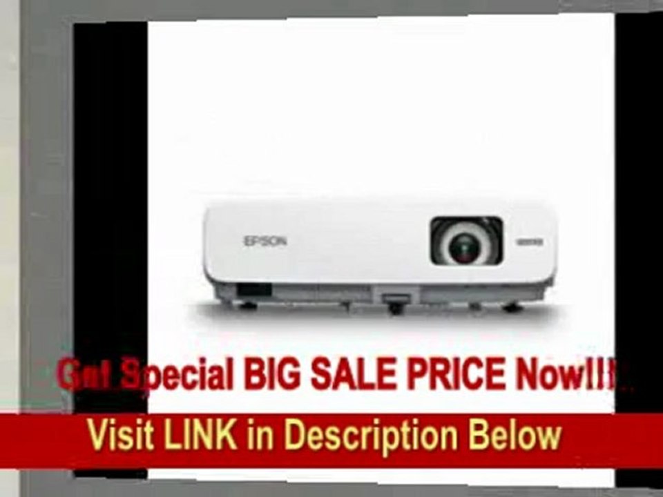 [REVIEW] Epson PowerLite 826W Projector (White/Gray)