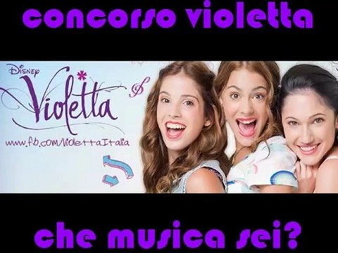 Concorso Violetta che musica sei? - Finalista n°1 Melissa