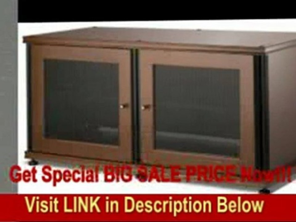 [FOR SALE] Salamander Synergy 221 Two-Shelved A/V Cabinet (Cherry/Black)