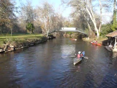 Descente régionale de Bommes en Canoe-kayak sur NaviguerEnAquitaine.com - Les arrivées à la base nautique de Bommes v5