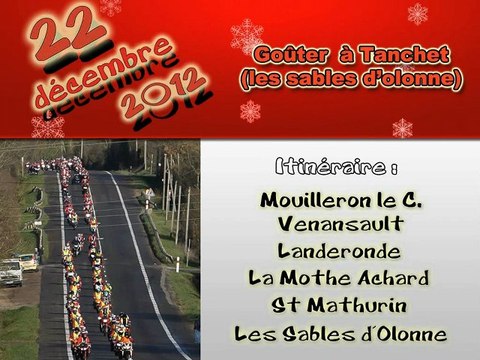 Balade des Pères Noël 2012