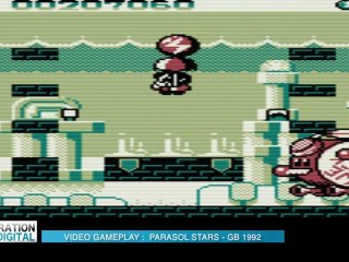 Parasol Stars Game Boy Vidéo Gameplay [1]