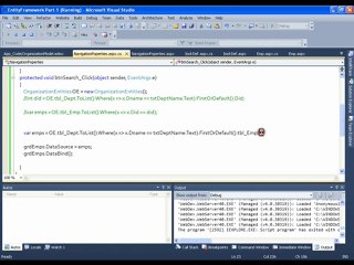 Ado.Net Entity Framework Part 13 of 15