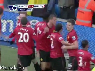 09-12-2012 Manchester City 2-3 Manchester United bramki PL C+