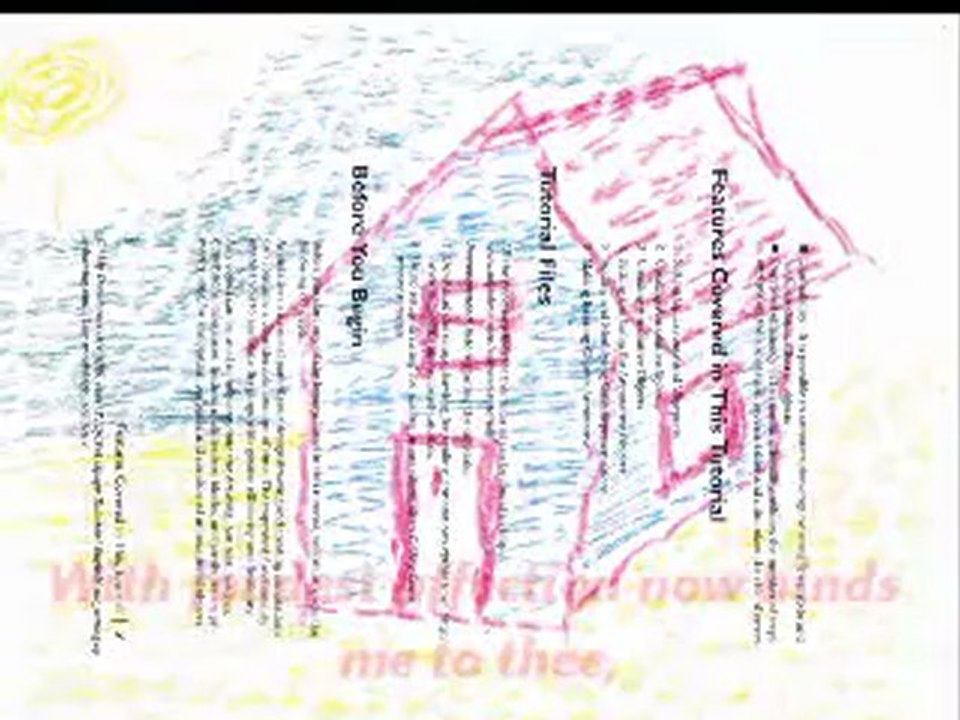 "My old House my dear happy Home"  (1854) Karaoke