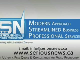 Video Taping an Event or Conference in Winnipeg