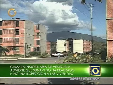 Cámara Inmobiliaria advierte que Sunavi no ha realizado ninguna inspección a las viviendas