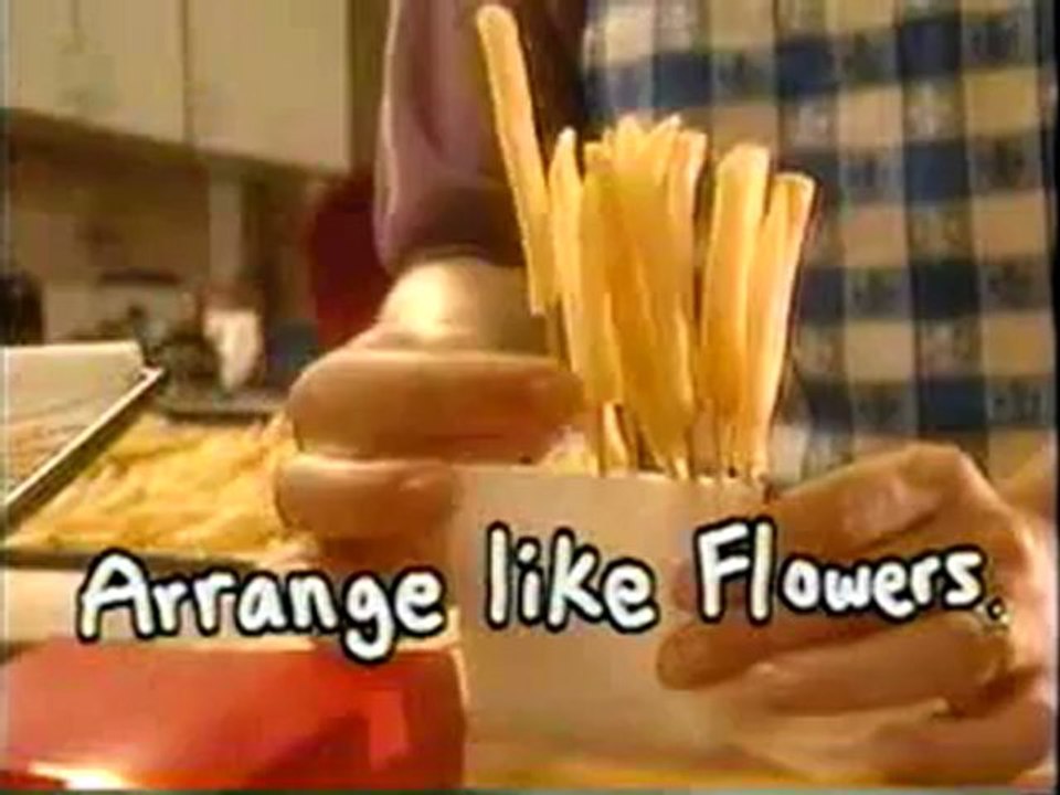 Hoe laat je er een hamburger lekker uitzien op TV