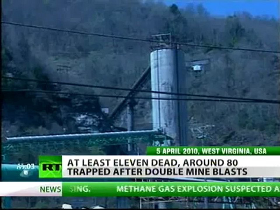 Twin mine blasts kill 11, dozens trapped underground in Russia's Kemerovo