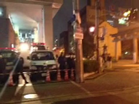 20121207(金) 天満警察署 転び公妨不当逮捕に抗議 下地真樹《索引付》