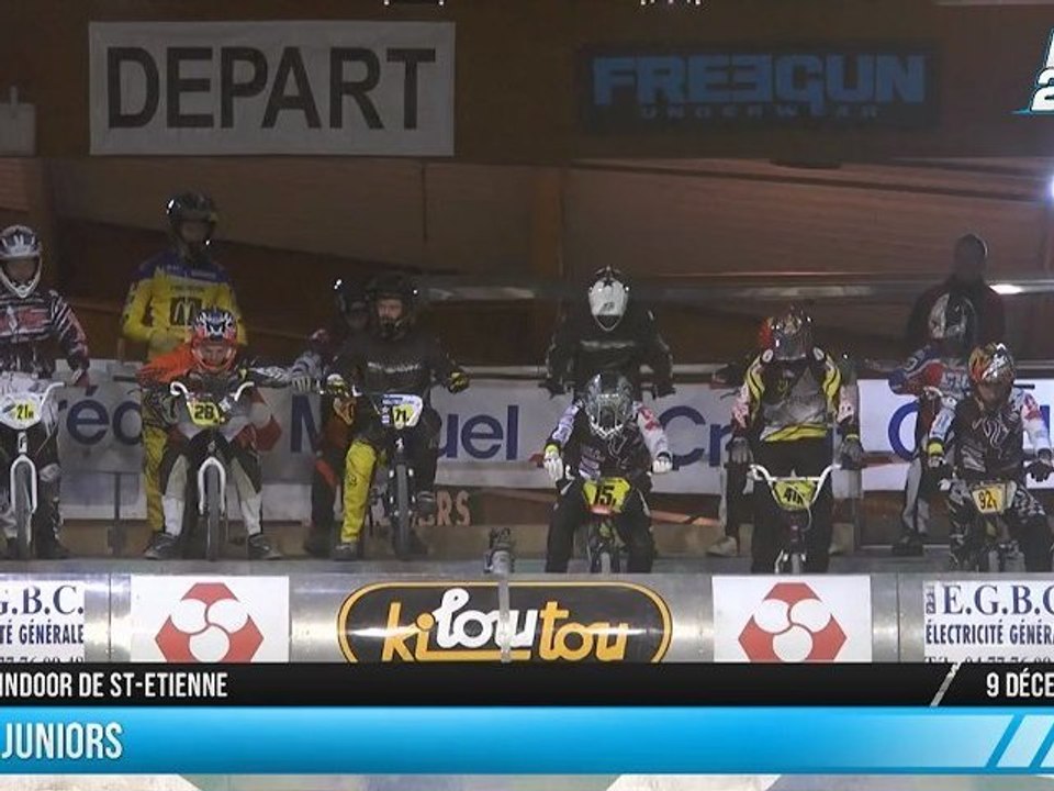 Finale Juniors 17e BMX Indoor de St-Etienne 2012