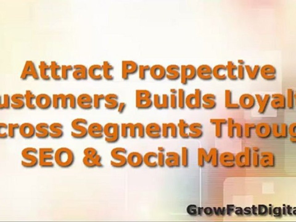 Social Media Marketing, Online Marketing Services, SEO