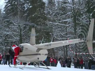 Arrivée du Père Noël à Thierenbach !