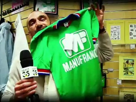 Jerome Alonzo rencontre les Verts avant le derby (ASSE/OL le 9.12.12)