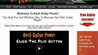Rock Guitar Power - FREE Download Link