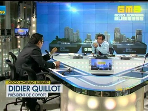 11/12 BFM : Good Morning Business - Didier Quillot, Président de Coyote
