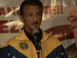 Sean Penn at vigil for Venezuelan President Hugo Chavez