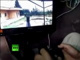 Syrie : Un tank fait maison contrôlé par une manette de PS3 !