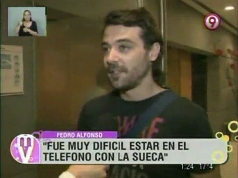 Pedro y Paula nota en Más Viviana - 10 de Diciembre