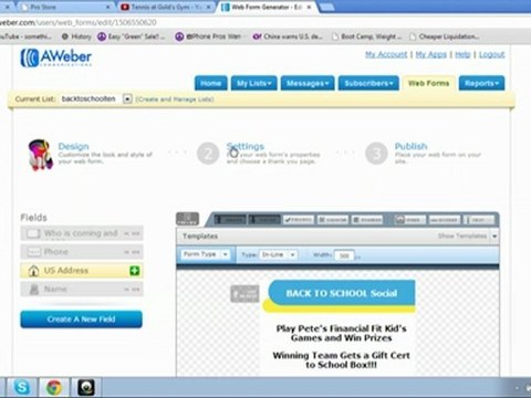 Blog Post p 2 Image Video Aweber