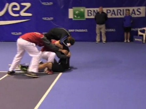 Le TC Quimperlé champion de France par équipes messieurs.