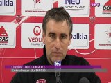 Sedan - DFCO, Olivier Dall'Oglio avant-match (L2, J17, 12/12/12)