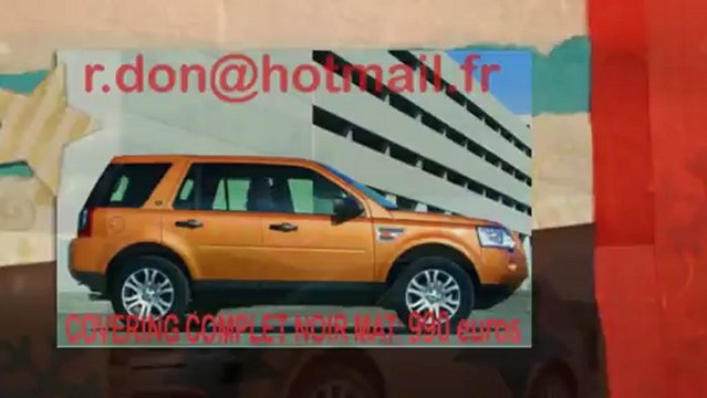 Land Rover Freelander, Land Rover Freelander, essai video Land Rover Freelander, covering Land Rover Freelander, Land Rover Freelander peinture noir mat
