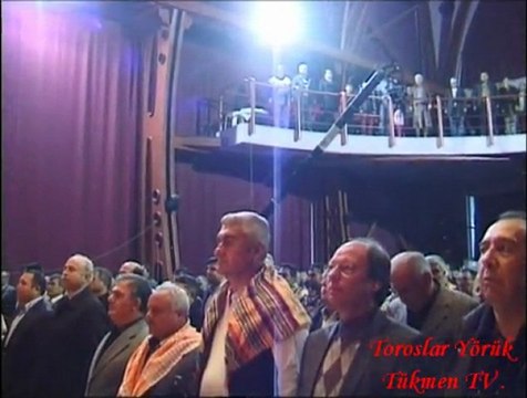 FETHİYE YÖRÜK YAREN GECESİ AÇILIŞINDA SAYGI DURUŞU VE İSTİKLAL MARŞI