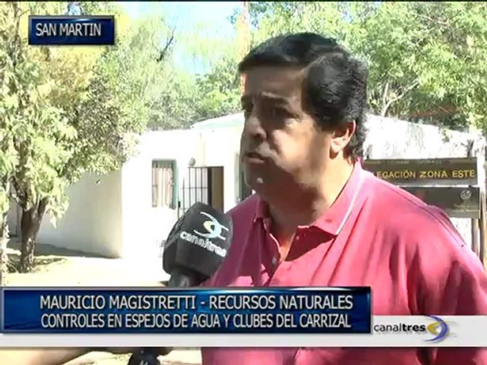 Controles en espejos de agua