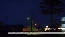 UFO Raumschiff Sichtung mit vielen Zeugen (3 Dezember 2012)