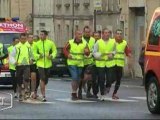 100 sapeurs pompiers courent pour le Téléthon (Vendée)